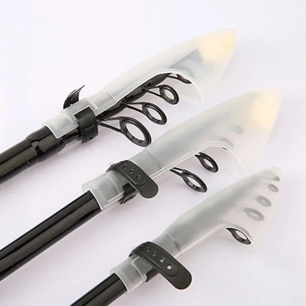 Plastic Telescopic Fishing Rod Tip Cover Fishing Pole Top Protector