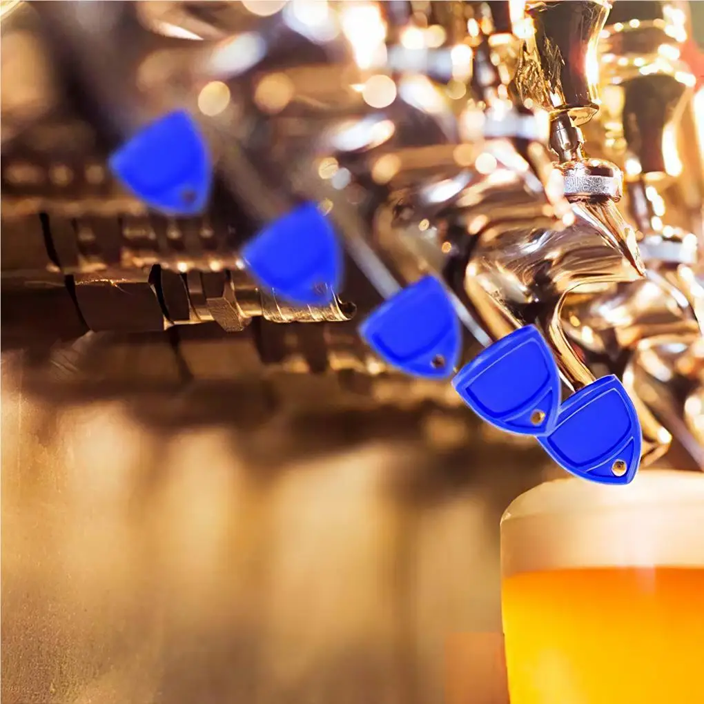 15 Pieces Draft Beer Tap Plug Faucet Anti-mosquito Cleaning Brush Sanitary Home Brew Bar Hotel Tool Accessory black