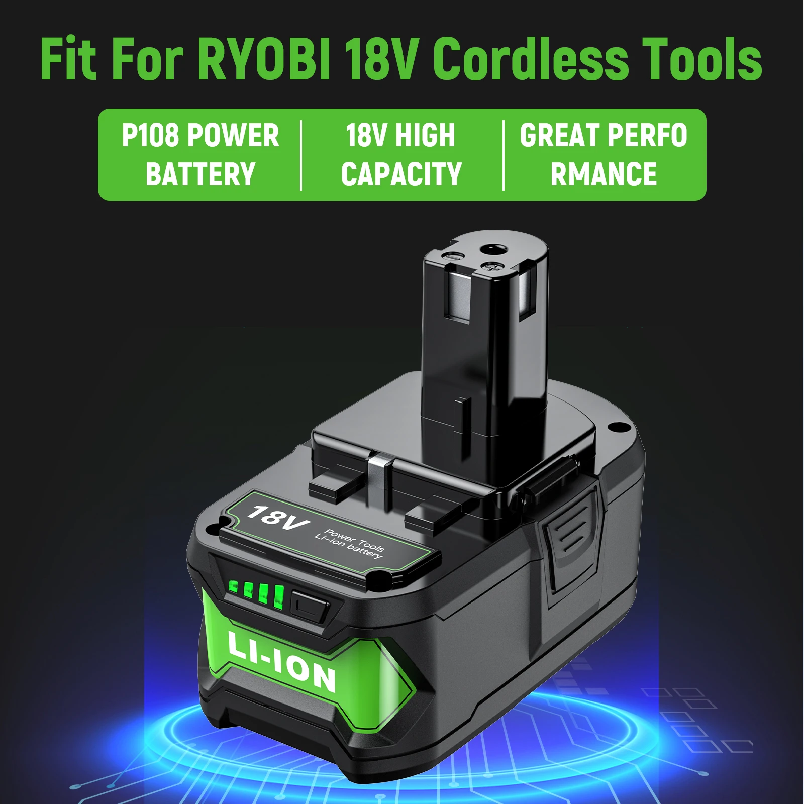 6Ah-For-RYOBI-P108-18V-One-Plus-Battery-18-Volt-Lithium-Ion-Power-Tools ...