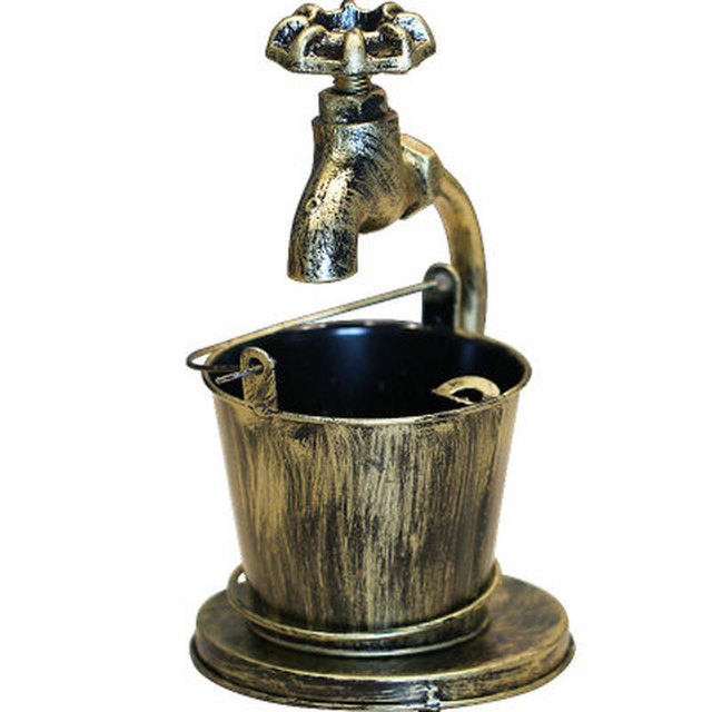 Ashtray Iron Retro Metal Ashtray Home Decoration Accessories Bar Cafe Living Room Restaurant Desktop Display Craft