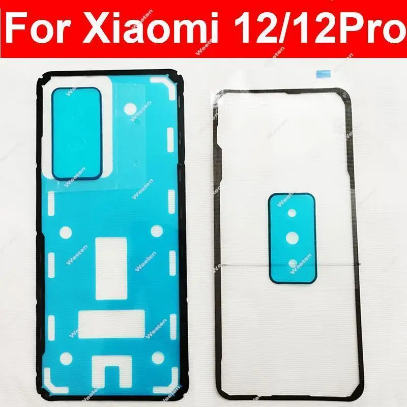 

Front Back Battery Housing Cover Adhesive Tape For Xiaomi 12 12 Pro Mi 12s Ultra LCD Screen Adhesive with Rear Camera Sticker