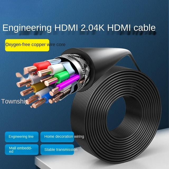 Line | Audio Video Cables - Hdmi Cable 2.0 4k Hd Line Hdmi2.0 19 - Aliexpress