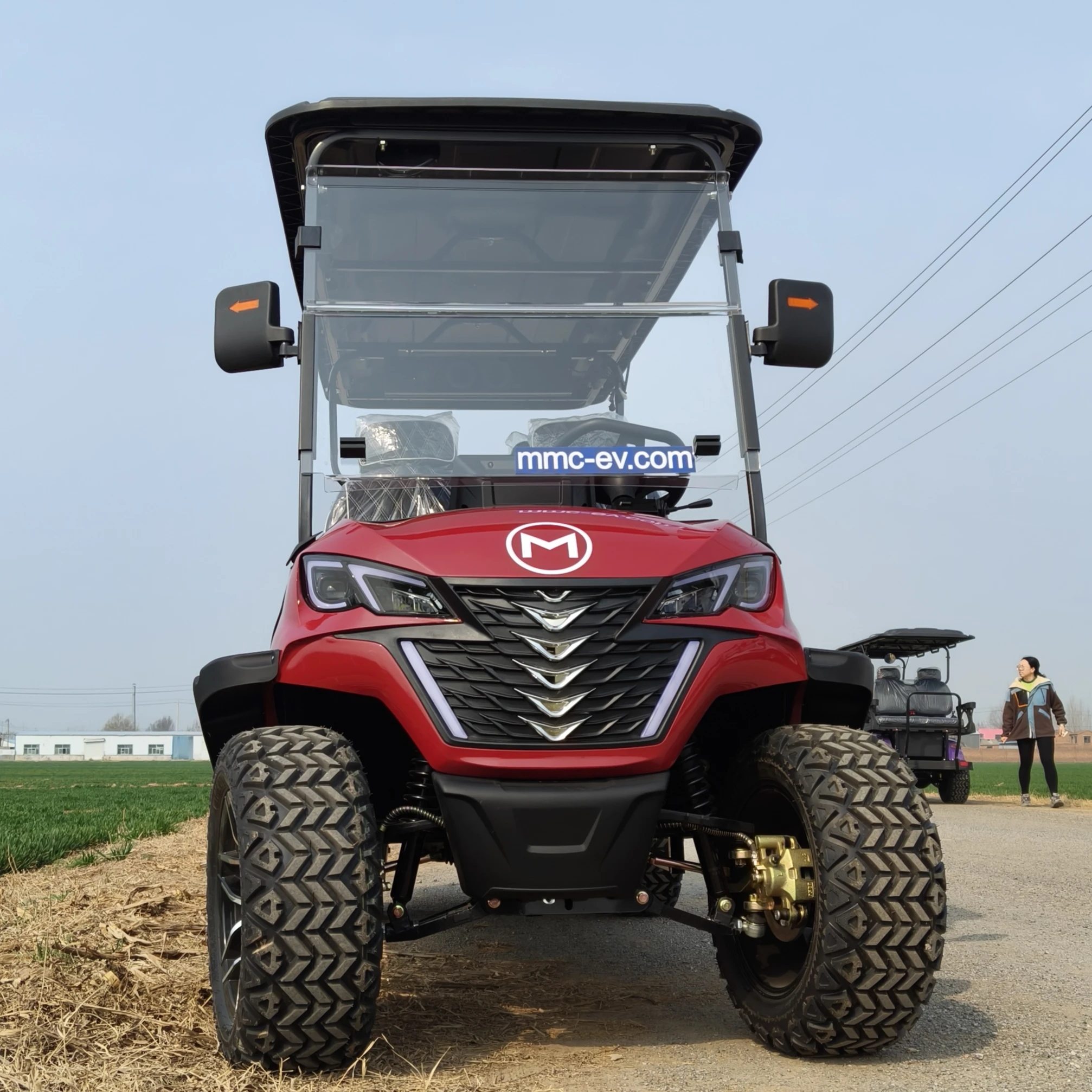 MMC 오프로드 전기 골프 카트, 2 4 6 8 인승 버기 스쿠터, 4kw 5kw 7kw 모터, 전기 자동차, 거리 법정, 신제품