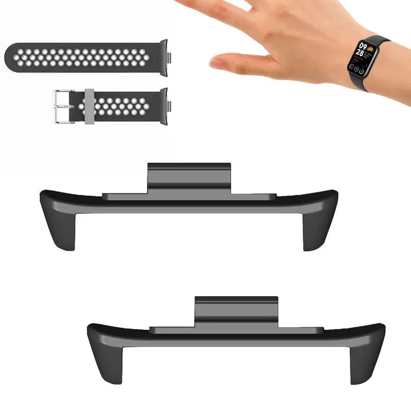 Adattatori Per Connettori Per Cinturini Per Orologi Da 2 Pezzi Accessorio Per Connettori In Metallo Di Ricambio Per Accessori Per Bracciali Xiaomi Mi 