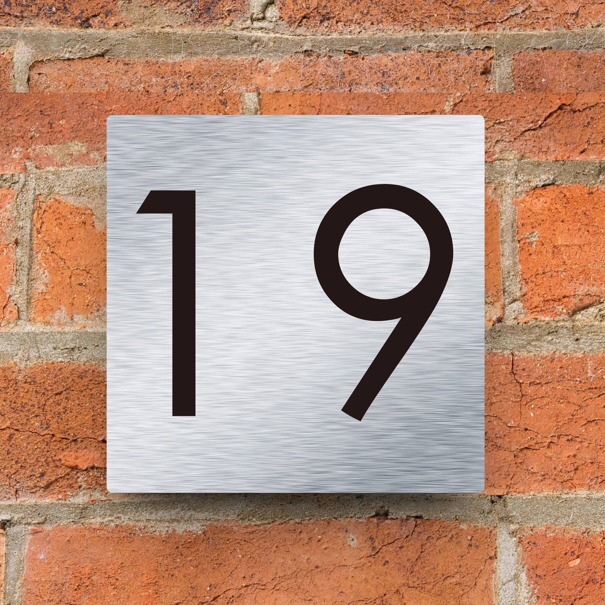 Modern Metal Floating House Numbers Sign Door Address Street 3D Digital Plaque Outdoor Name Wall Plate Personalized Custom