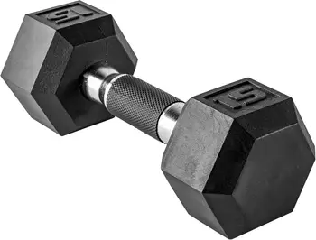 15lb Coated Hex Dumbbell 1