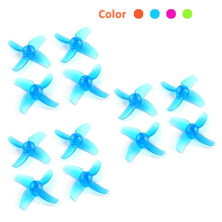 

12 шт. (6 пар) запасные части с 4 лезвиями 40 мм обновленный Пропеллер для пересекающей машины Mobula7 запасные части для крыльев пропеллеров