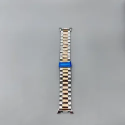 Premium Stainless Steel Metal Bracelet Wristband - Galaxy Watch 8 (Silver rose gold)