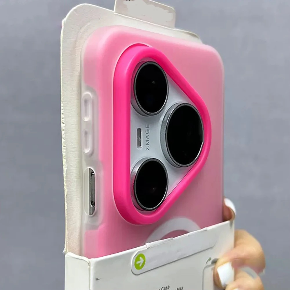 Enhanced Magnetic Matte Case - Shockproof Soft Cover