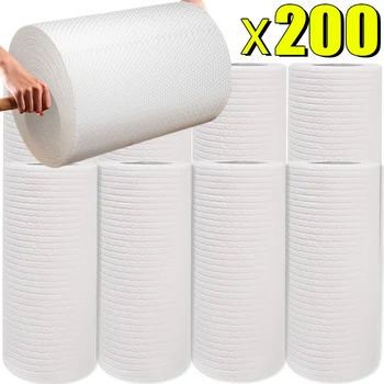 내마모성 부직포 걸레, 가정용 청소 천, 일회용 수건, 주방 냄비 접시, 가정용 클리너 물티슈