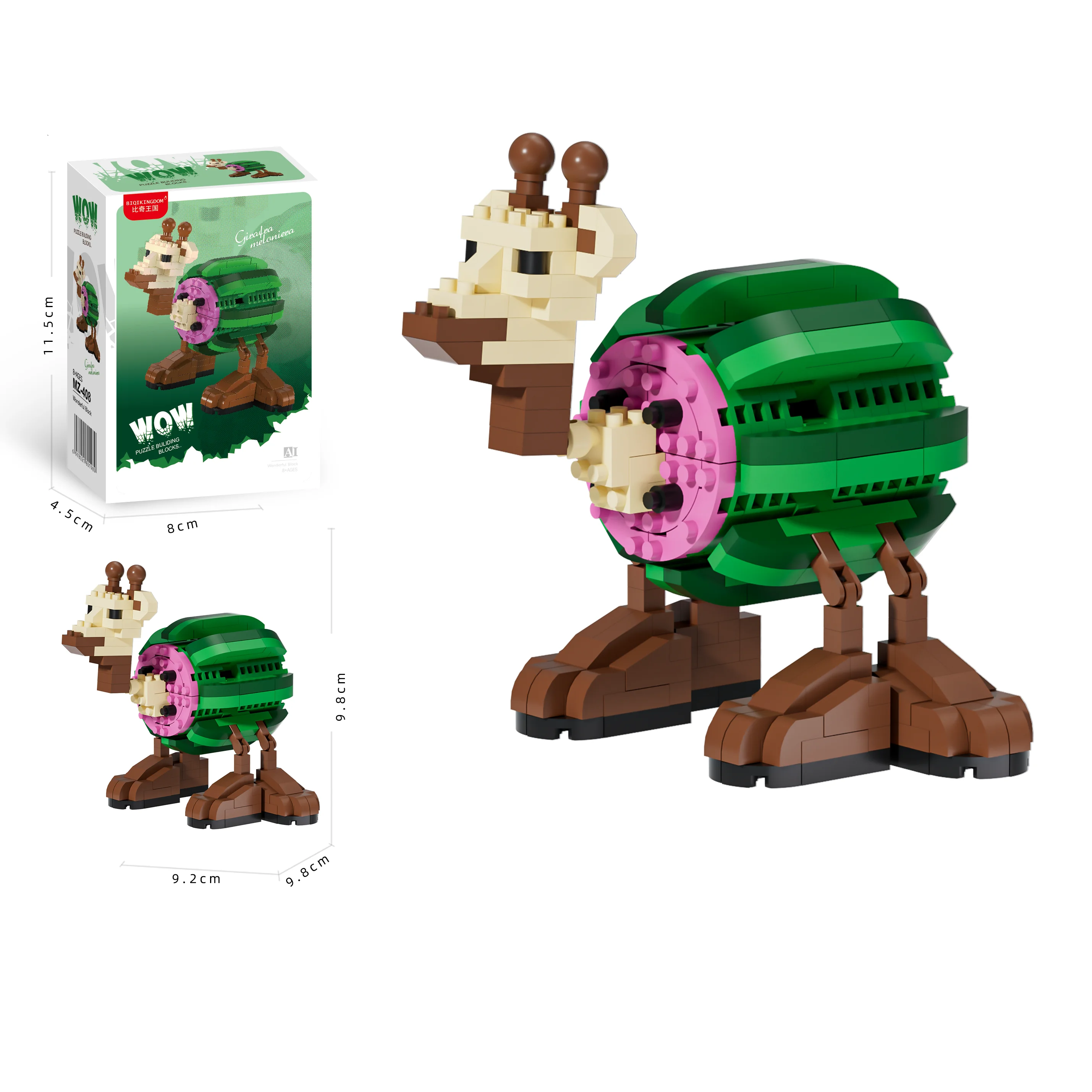 Brainrot Soundboard Building Blocks - Funny Cartoon Blocks