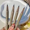 Ultra-thin Waterproof Liquid Eyeliner Korean Makeup for Women Quick Dry Smooth Eye Liner Long Last Lower Eyelash Pen Cosmetics 4