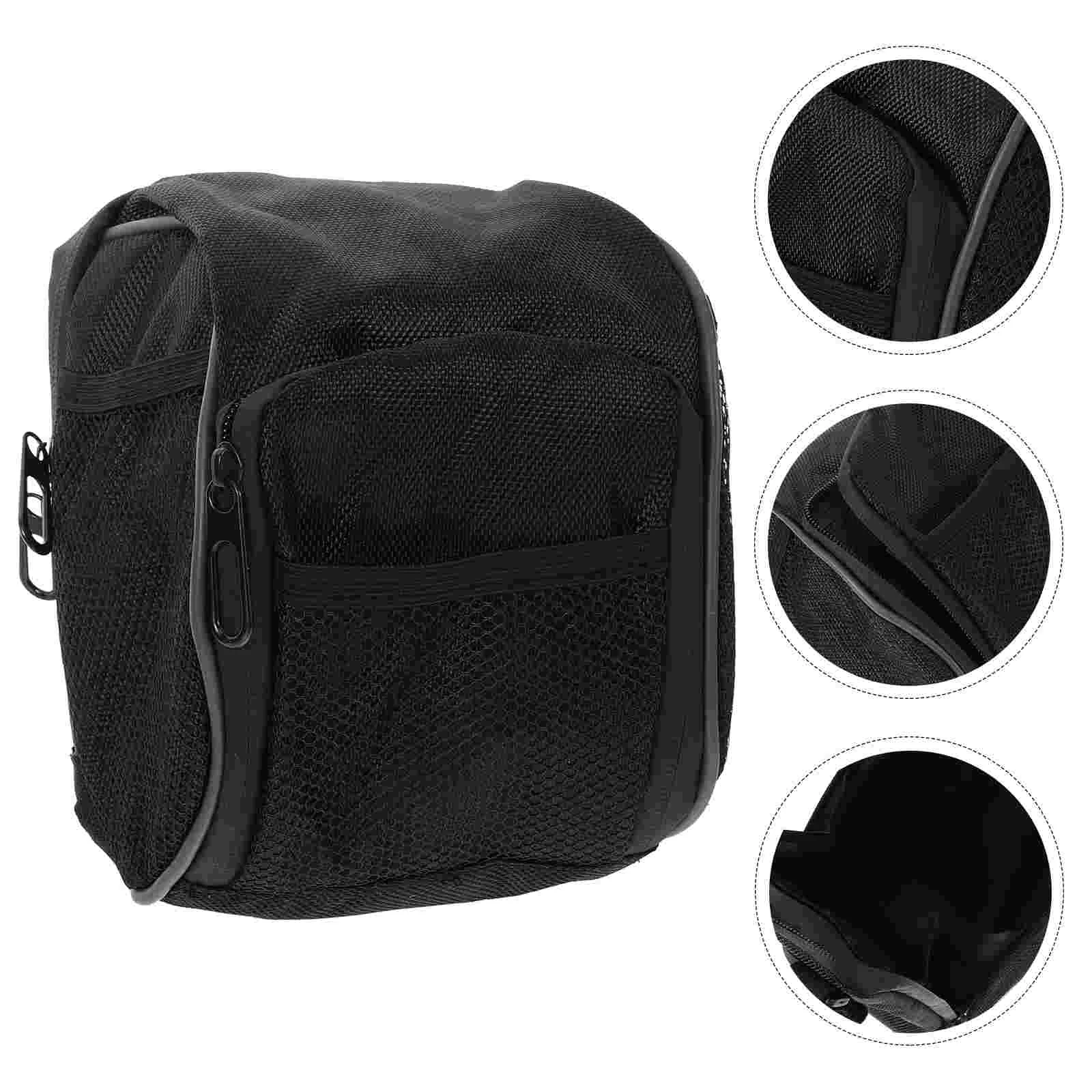 

Сумка на руль велосипеда сумка для хранения на переднюю раму велосипеда (черная)