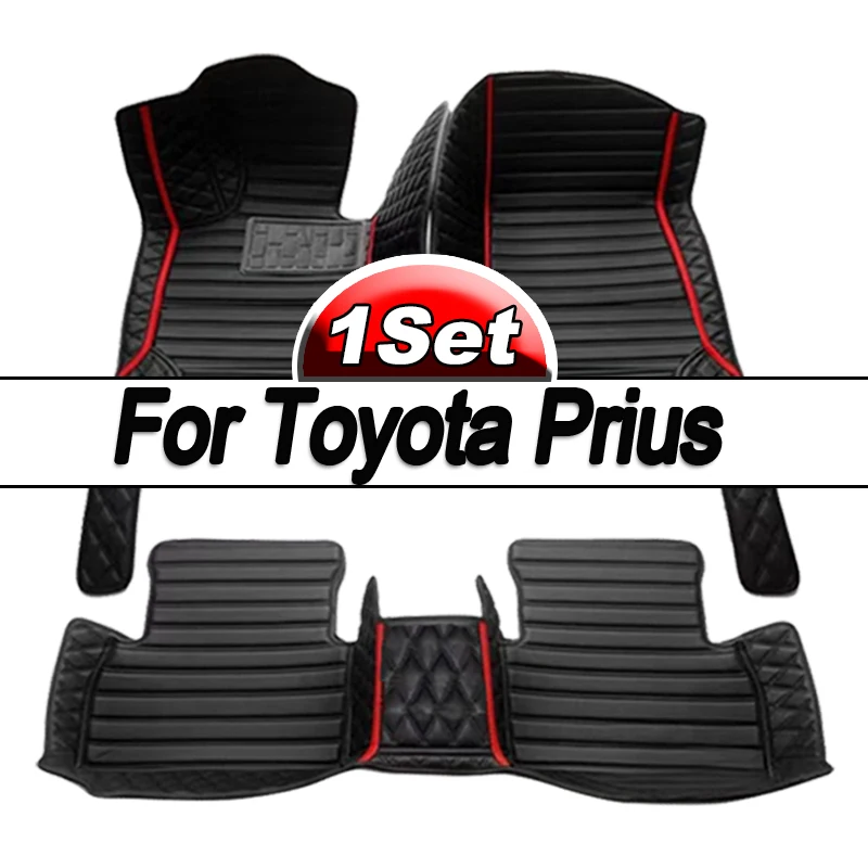 

Car Floor Mats For Toyota Prius 2012 2013 2014 2015 2016 2017 Custom Auto Foot Pads Automobile Carpet Cover Interior Accessories