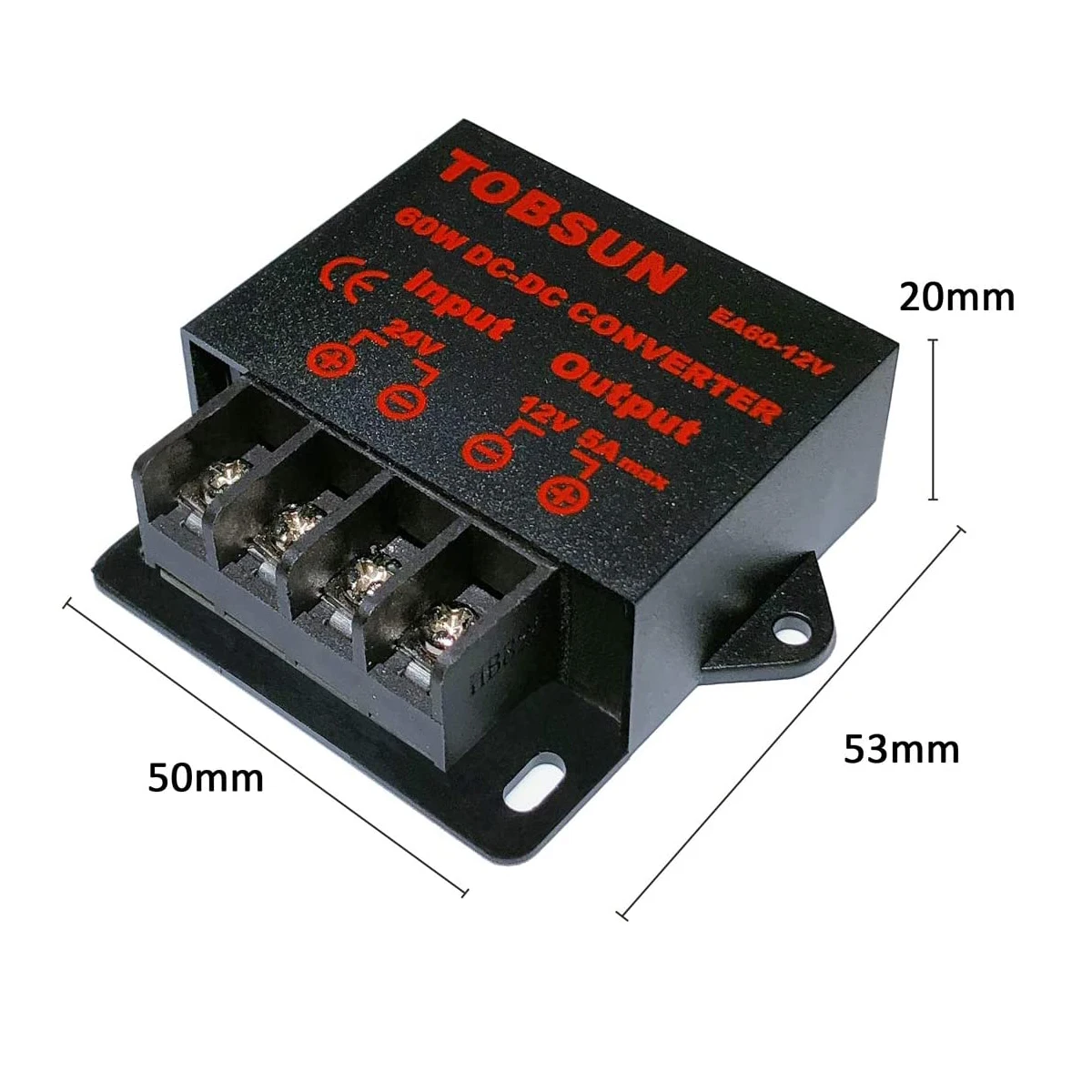 Universal 24V to 12V DC Voltage Reducer and Regulator Module