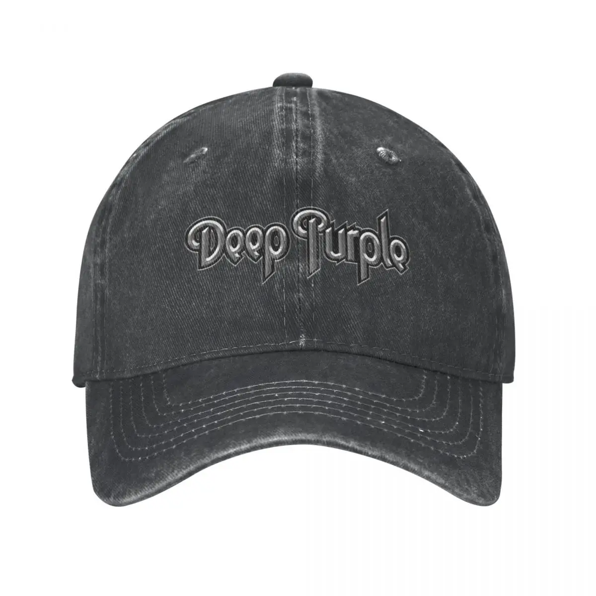 Deep Purple Smoke On The Water Baseball Caps Retro Distressed