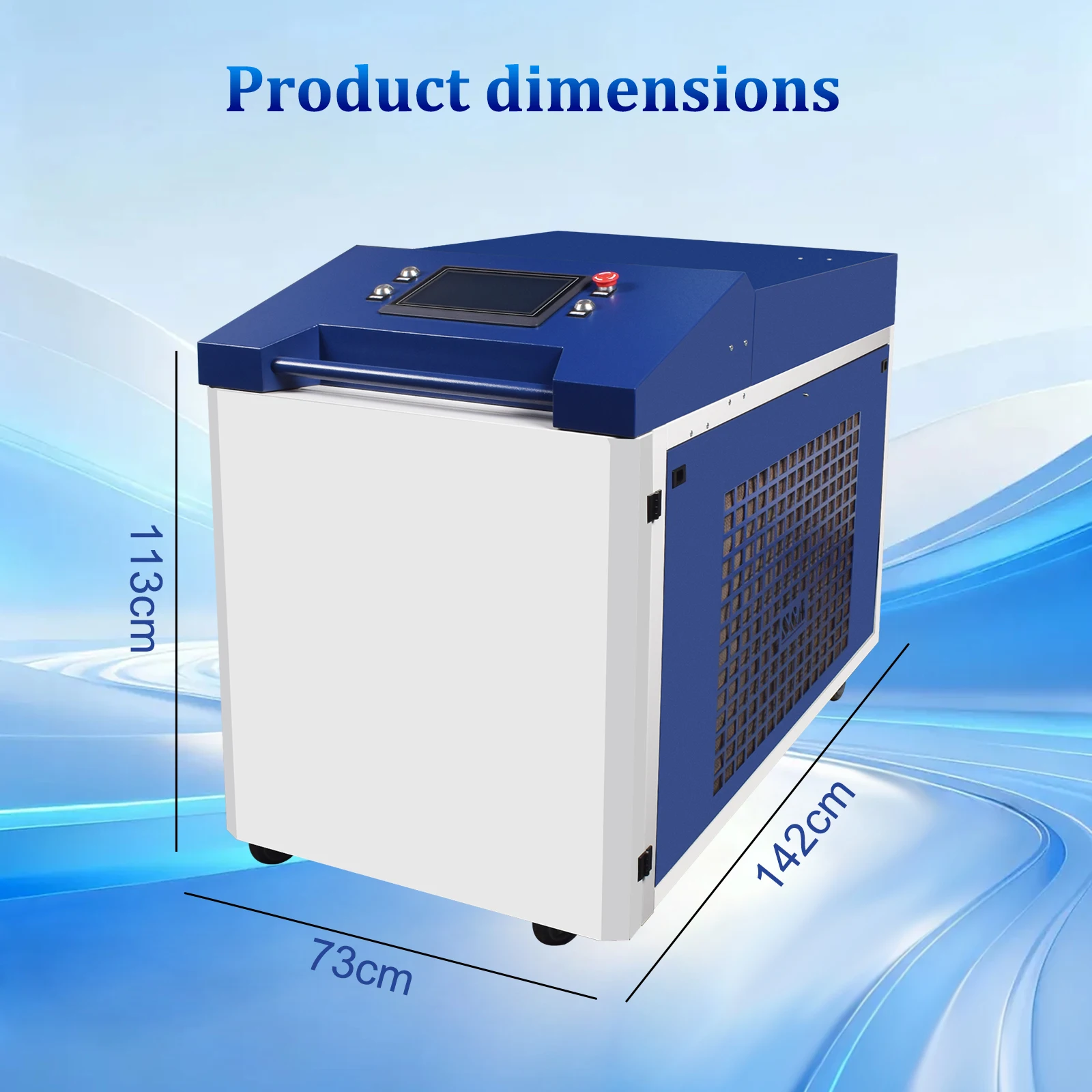 6000W Cleaning Machine Fiber Laser Industrial Rust Removal Cleaning Oil Paint for Metal Cleaner 1500W Water Cooling Cleaner