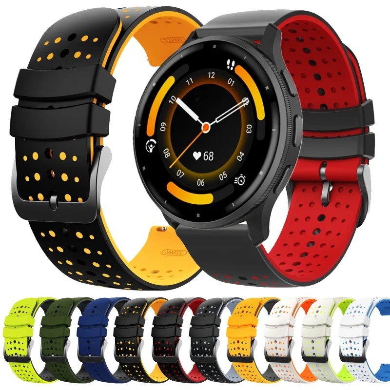 Premium Silicone Sports Strap for Garmin and Vivoactive Series
