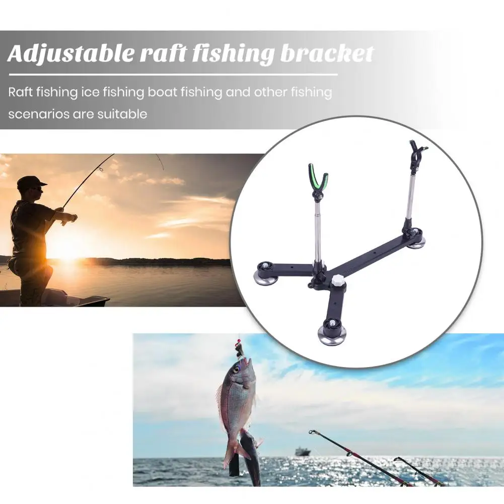 1 Set Fishing Rod Holder High Stability Adjustable Fishing Pole Support  Bracket with Y-Shaped Head Outdoor Ice Fishing Equipment - AliExpress