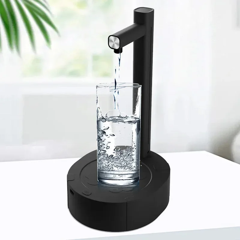 Smart Portable Desktop Electric Water Dispenser Bottle Barreled Gallon Pump USB Charging Automatic Drinking Water Machine Kettle