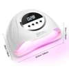 LINMANDA SUN X20 Led Uv Lamp For Nails Drying All Gel Professional Nail Art Tools Accessories Lnfrared Intelligent Induction 6