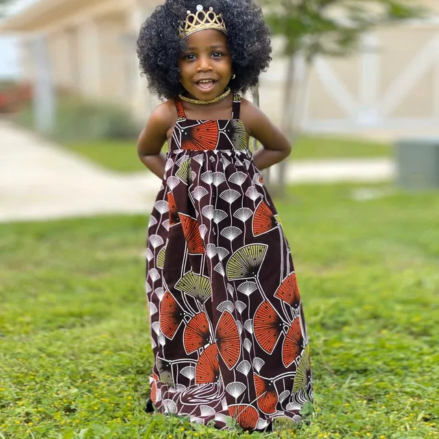 Adaeze Sleeveless Print Dress
