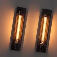 Retro Industrial Style Iron Wall Light Corridor Staircase Restaurant Loft Bedroom Lamp Bedside House Decor Indoor LED Lighting 2