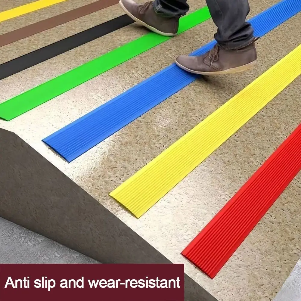 Description Picture 6 of itemPressing Strip Self-adhesive Anti-Slip Stair Strip PVC Non Slip Stair Treads Strip Staircase Sticker Kindergarten