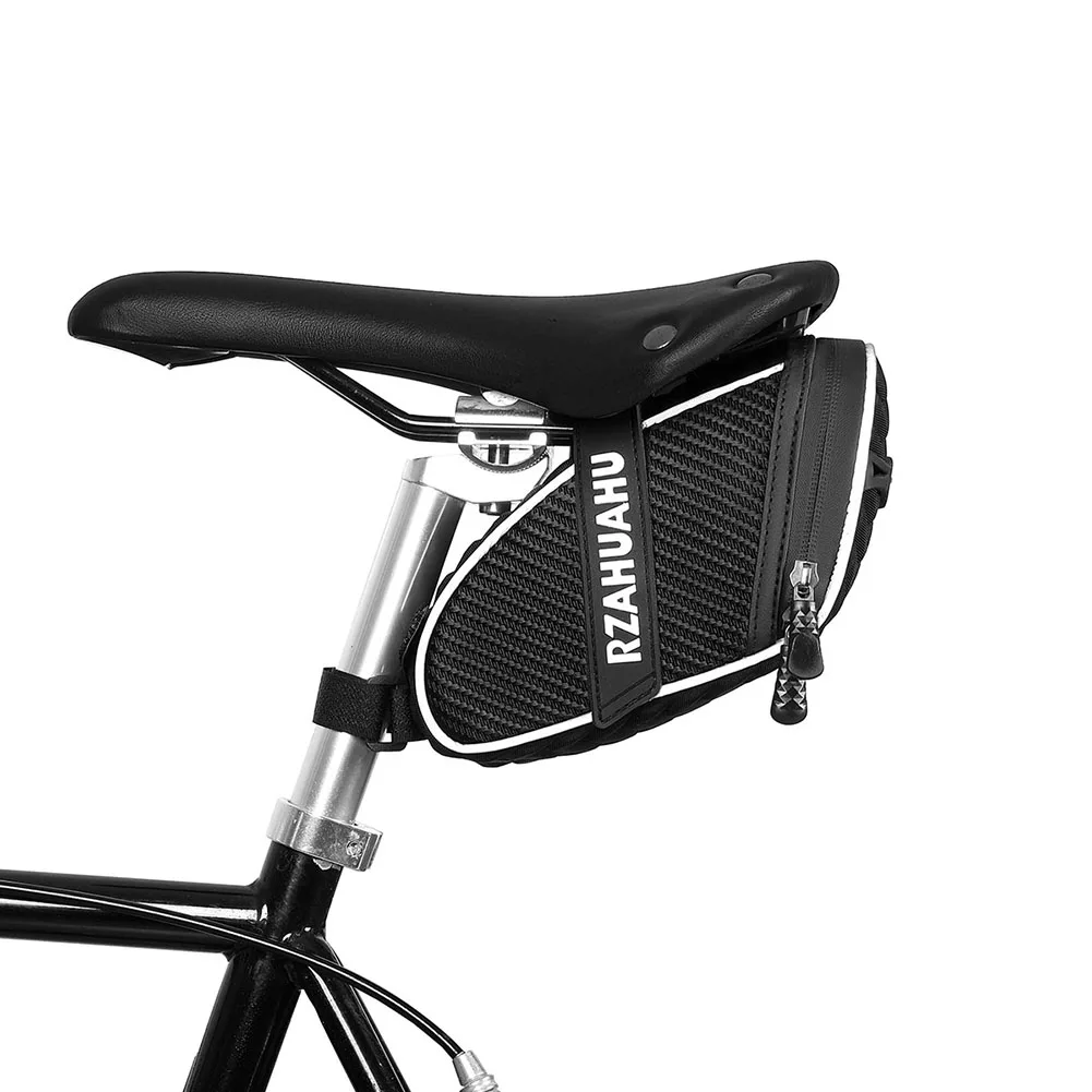 1L Portable Bike Tail Bag Reflective Cycling Rear Seatpost Bag Lightweight Bicycle Rear Bag MTB Road Bike Accessories