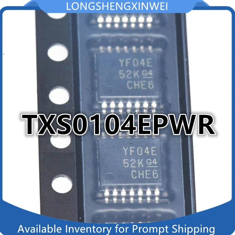 

Новый TXS0104EPWR Шелковый экран YF04E, оригинальный двунаправленный преобразователь уровня напряжения, 1 шт.