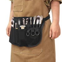 Professional Cosmetic Makeup Brush Holder 2 Arrays Apron Bag With Artist Belt Strap for Women Dresser organizer Jewelry box Bag 1