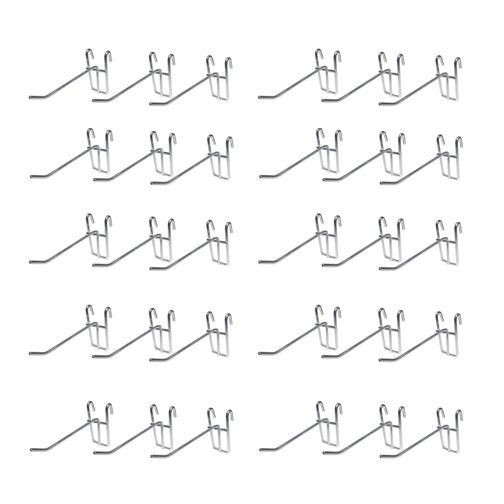 

30 Pcs Clothes Rack Hangers Kitchen Hooks Supermarket Display Mesh Multifunctional Heavy
