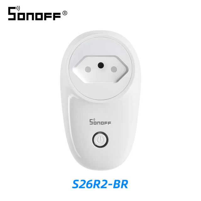 S26R2 Socket, 16A Smart Plug For Smart Home eWelink Remote Control Timer Work With Yandex Alice Alexa Google Home