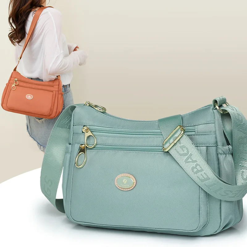 Borse A Tracolla Da Donna Borse A Tracolla Piccole Borse E Borsetta Borsa Da Donna Con Cerniera Multistrato Di Design Di Marca Impermeabile