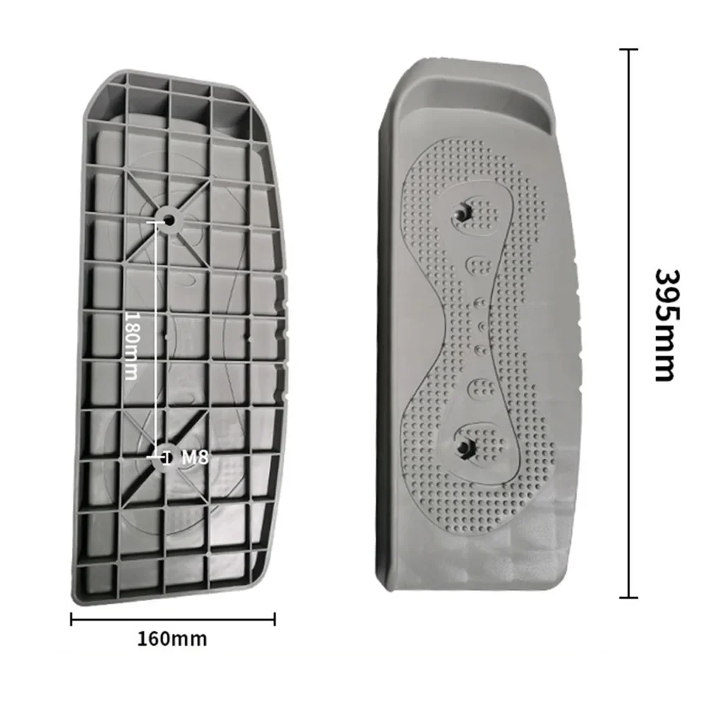 1Pair Elliptical Machine Pedal 340/410/450/365/387/395mm Two Hole/four Hole/large Hole Pedals Fitness Equipment Accessories 5