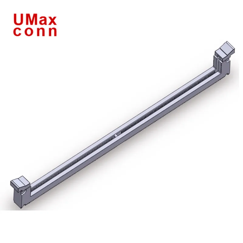 UMAXCONN- DDR5 connector 288PIN UDIMM/RDIMM high-speed memory slot connector center line 0.85 Source manufacturer