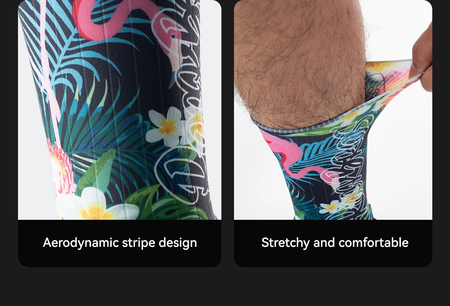 cycling sock structure
