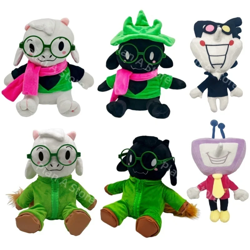 New Anime Deltarune Ralsei Plush Deltarune Spamton Tenna Plush Cartoon