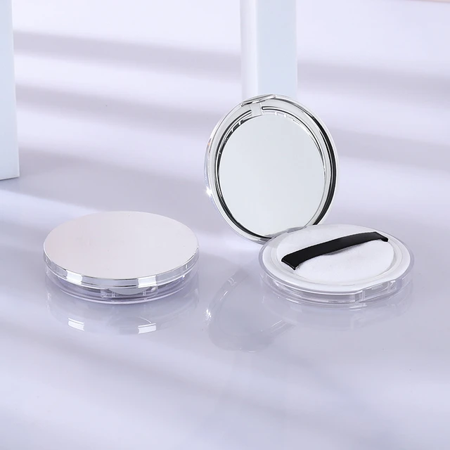 Rouge Box Portable 1pc Empty Compact Powder Container Makeup Packaging High  Light Powder Compact Diy Blush Box With Mirror - Refillable Bottles -  AliExpress