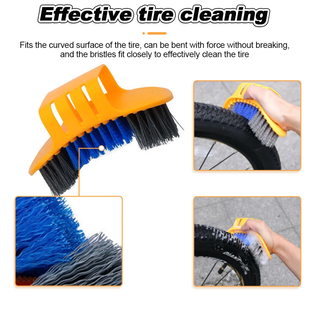 Portable Chain Cleaner Motorcycle Road Bike Chain Clean Brush Bicycle Clean  Motorcycle Tools Chain Cleaner Maintenance Tool - AliExpress