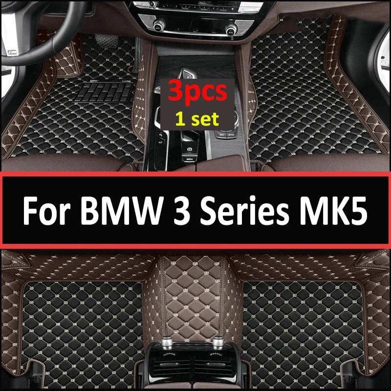 

Автомобильные коврики для BMW 3 серии MK5 E90 2006 ~ 2011, защитные коврики, роскошные кожаные коврики, автомобильные аксессуары 323i 325i 328i
