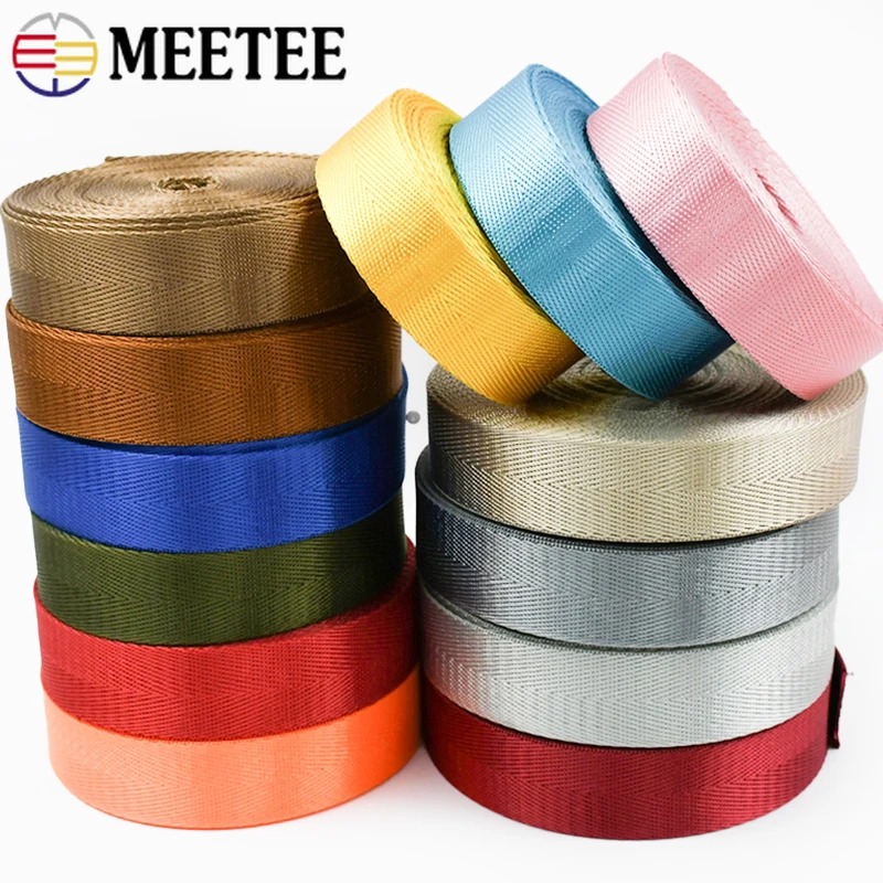 10m Nylon Webbing Strap for DIY Projects and Accessories