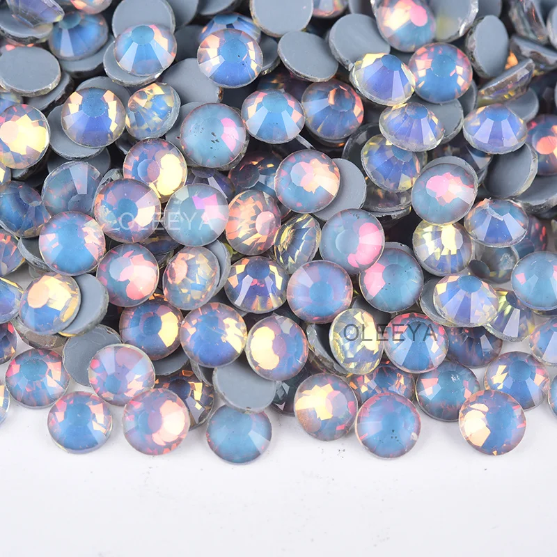 SS3-SS30 Black Rhinestones Flatback Gemstone Crystals Nails Parts Stones  For Decoration Small Strass Non Hotfix Crystals - AliExpress