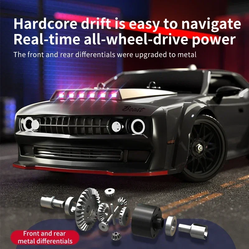 JHD SG216 MAX RC Car 70+ KM/H High Speed Remote Control Vehicles 1:16 Brushless 4WD RC Car ZLL SG216PRO 40KM/H Car Toys 5