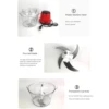 2L Meat Grinder Garlic Vegetable Food Processor Machine - Household Auxiliary Meat Slicer Chopper Crusher 5