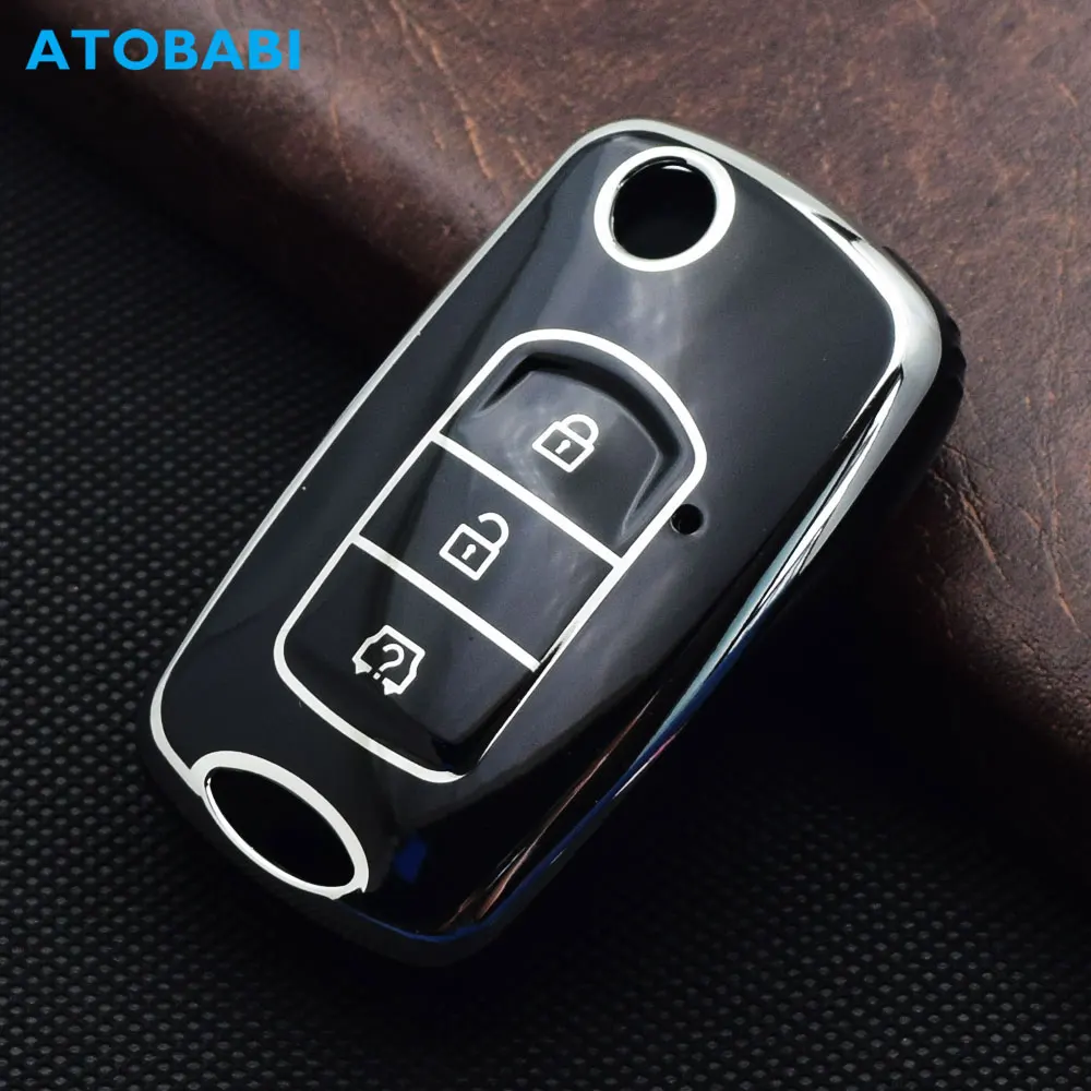 

TPU Car Key Cover Remote Fobs Cases Protector Keychain Holder Auto Accessories For DFSK Dongfeng Fengguang 580 DFM Glory 560 500