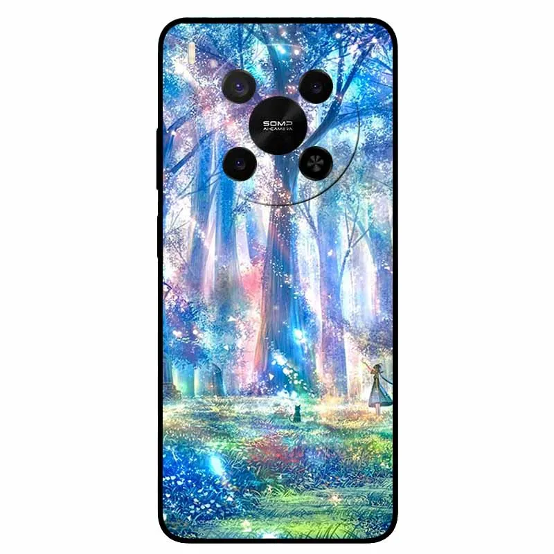 Lion Cat Black Soft Silicone Fashion Phone Case - Protective TPU Coque