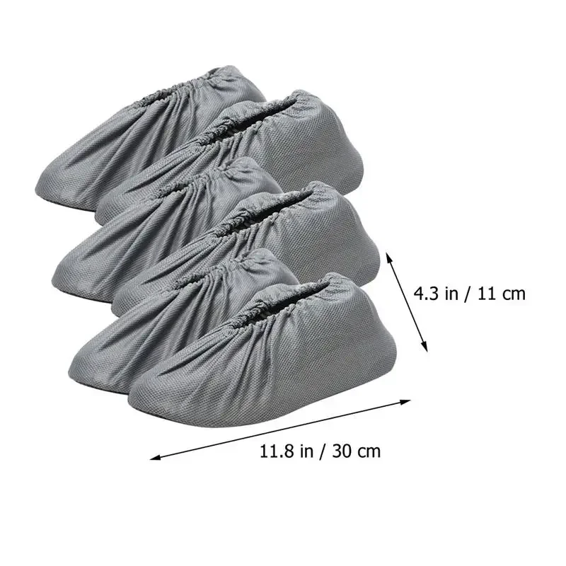 3 Paris Cloth Shoe Covers Washable Shoe Protectors Air Conditioning Office Machine Room