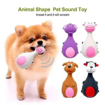 Squeaky Rubber Animal Dog Toy 1