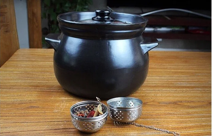 304 stainless steel thermos cup teapot teacup filter mesh tea leaking tea filter bubble ball water separator
